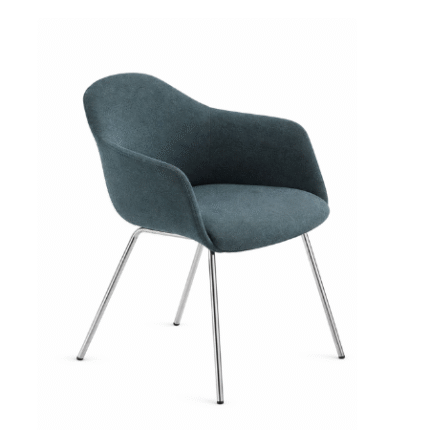 Alessia Base 4 Patas Cromo