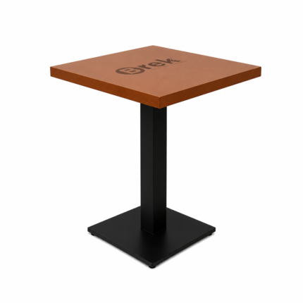 Mesa wood base rectangular negra